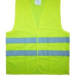 chaleco de malla color amarillo de alta visibilidad